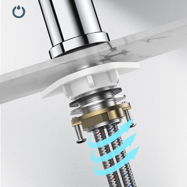 مقاومت شیر ظرفشویی MAK مدل 523 در برابر زنگزدگی