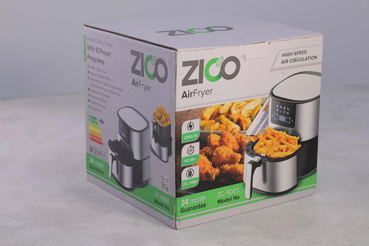 طراحی بدنه سرخ کن دیجیتال زیکو