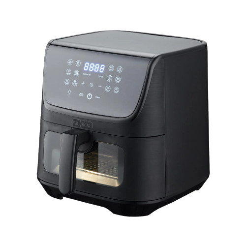 سرخ کن بدون روغن مدل ZC-9076 زیکو نمای روبرو با طراحی مدرن
