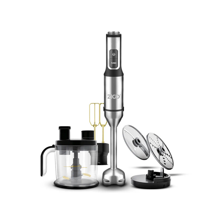 گوشتکوب برقی ZICO ZC-7063 در حال مخلوط کردن مواد غذایی