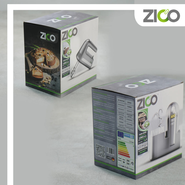 موتور قدرتمند همزن ZC-8801 ساختار داخلی