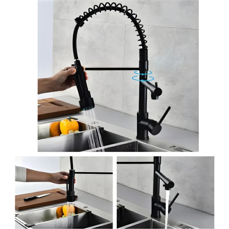 شیر ظرفشویی صنعتی فنری برند Hyshin مدل HS-D60