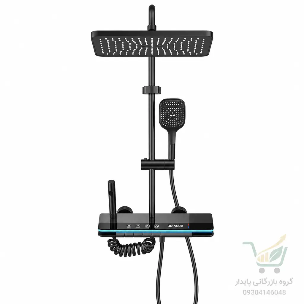 دوش حمام پیانویی دیجیتال برند  Hyshinمدل HS-2222 با کنترل دمای دقیق